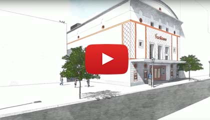 Video presentación al ayuntamiento de Navia de la Rehabilitación del Cine Fantasio